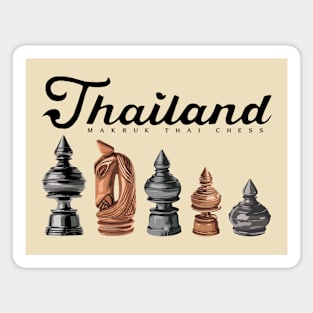 Makruk Thai Chess Magnet